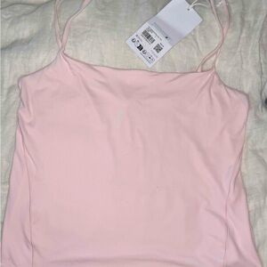 Lululemon spagetti strap straw. Milk Sz lg